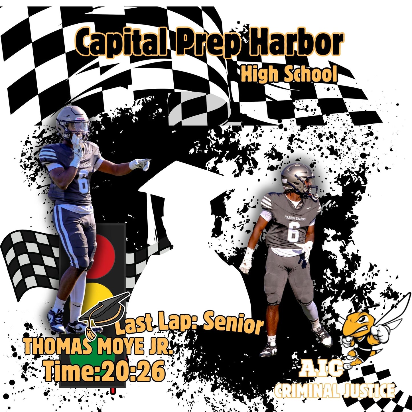 Last Lap Graduation designs