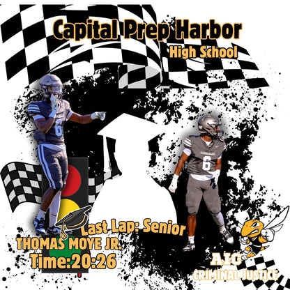 Last Lap Graduation designs