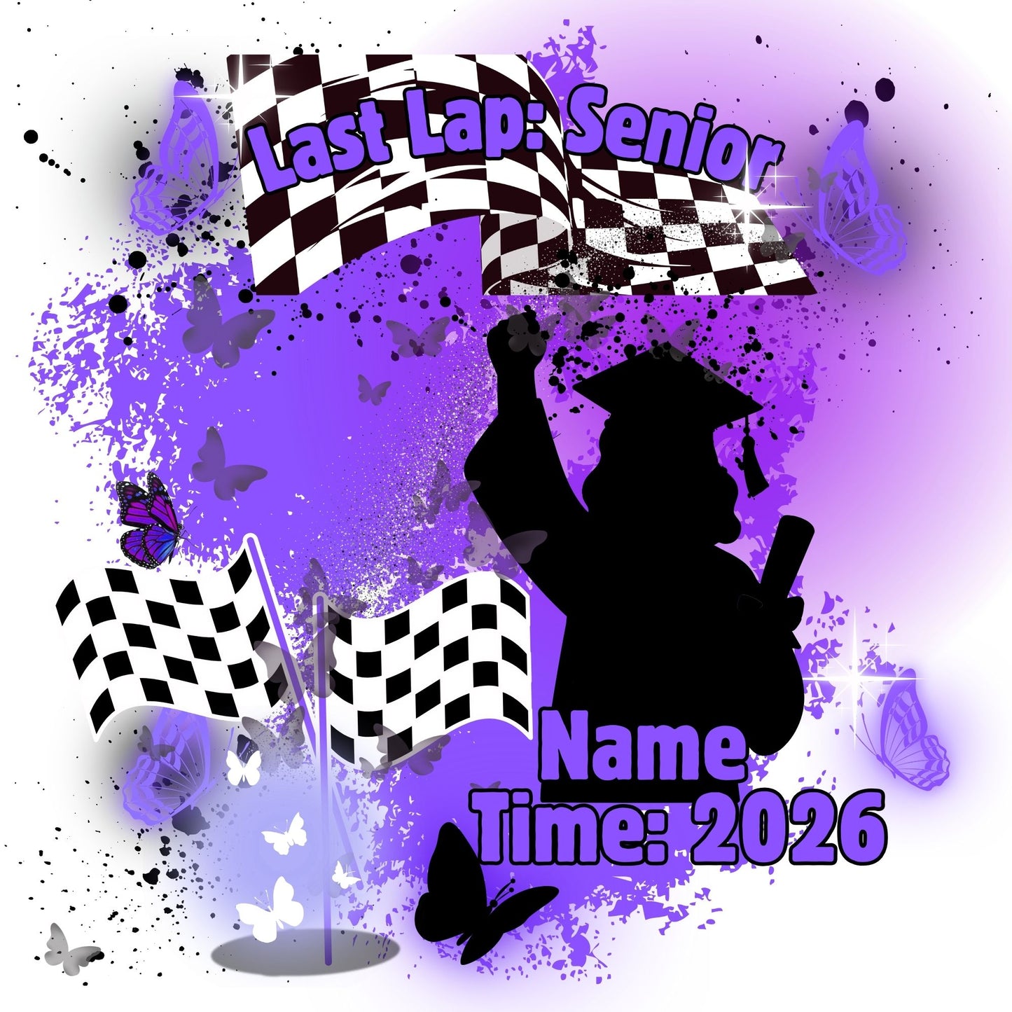 Last Lap Graduation designs