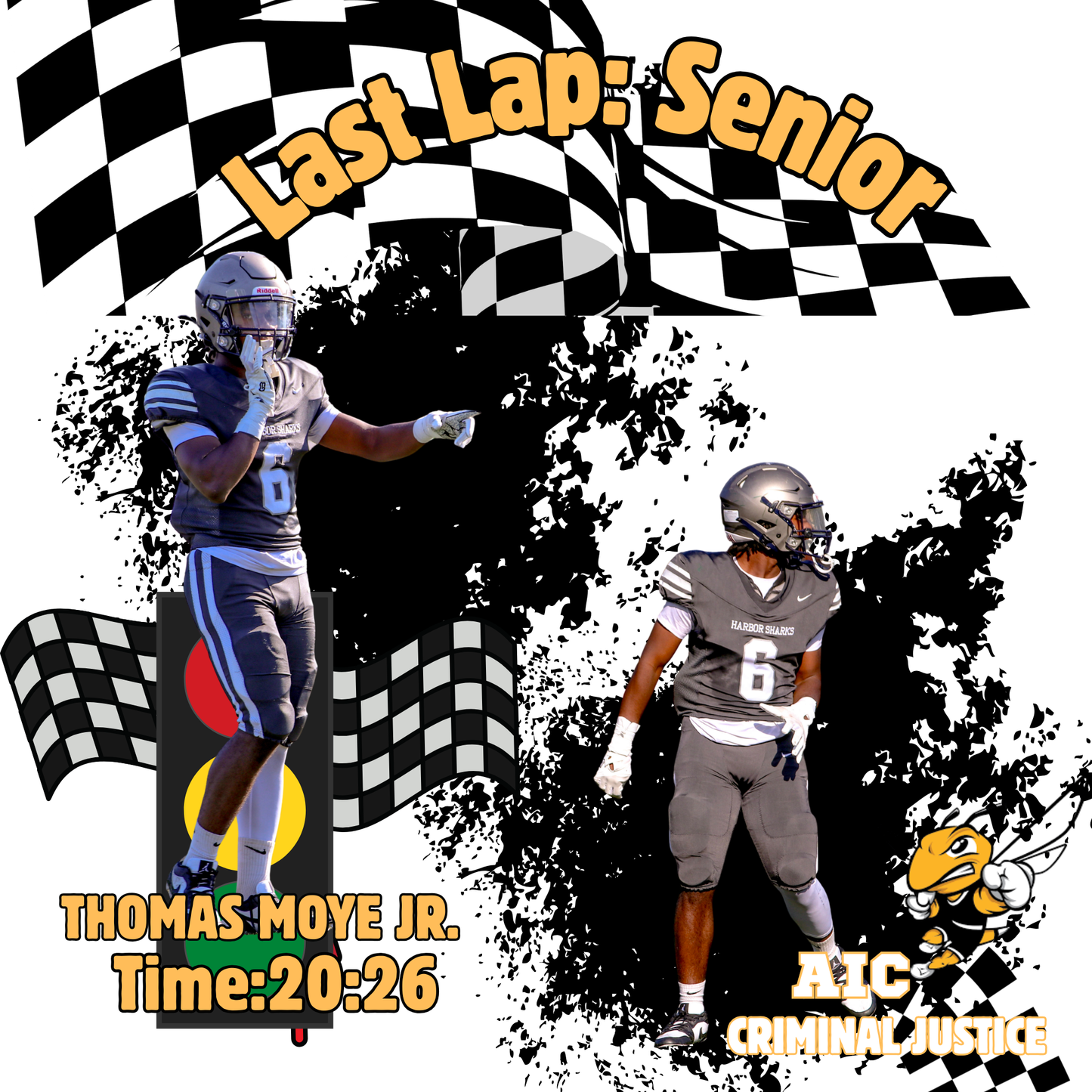 Last Lap Graduation designs