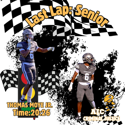 Last Lap Graduation designs