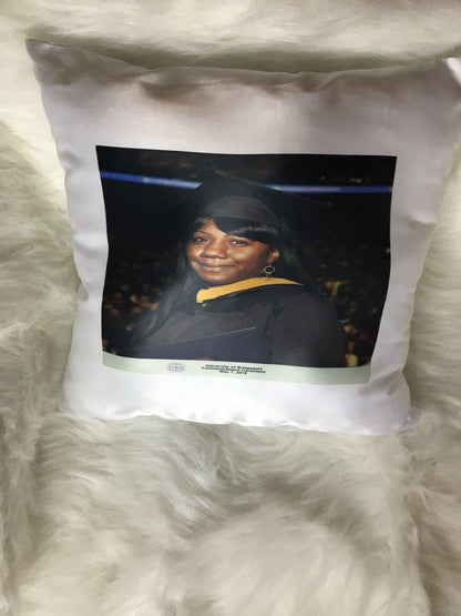 Custom Satin throw Pillows