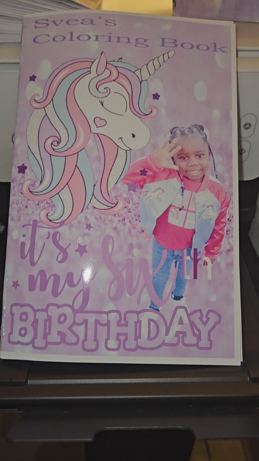 Custom Coloring book