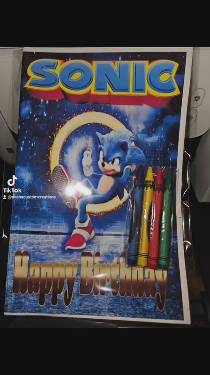 Custom Coloring book