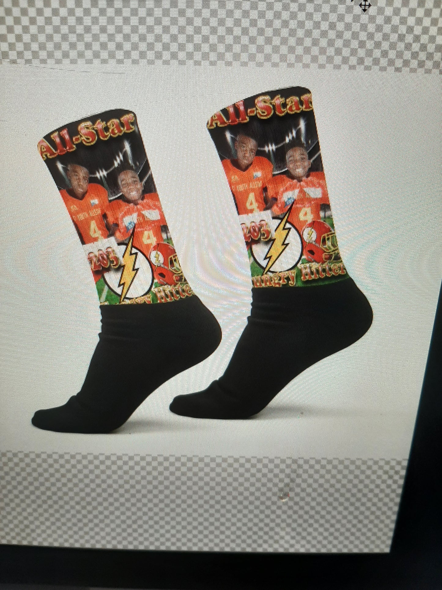 Custom sublimation socks