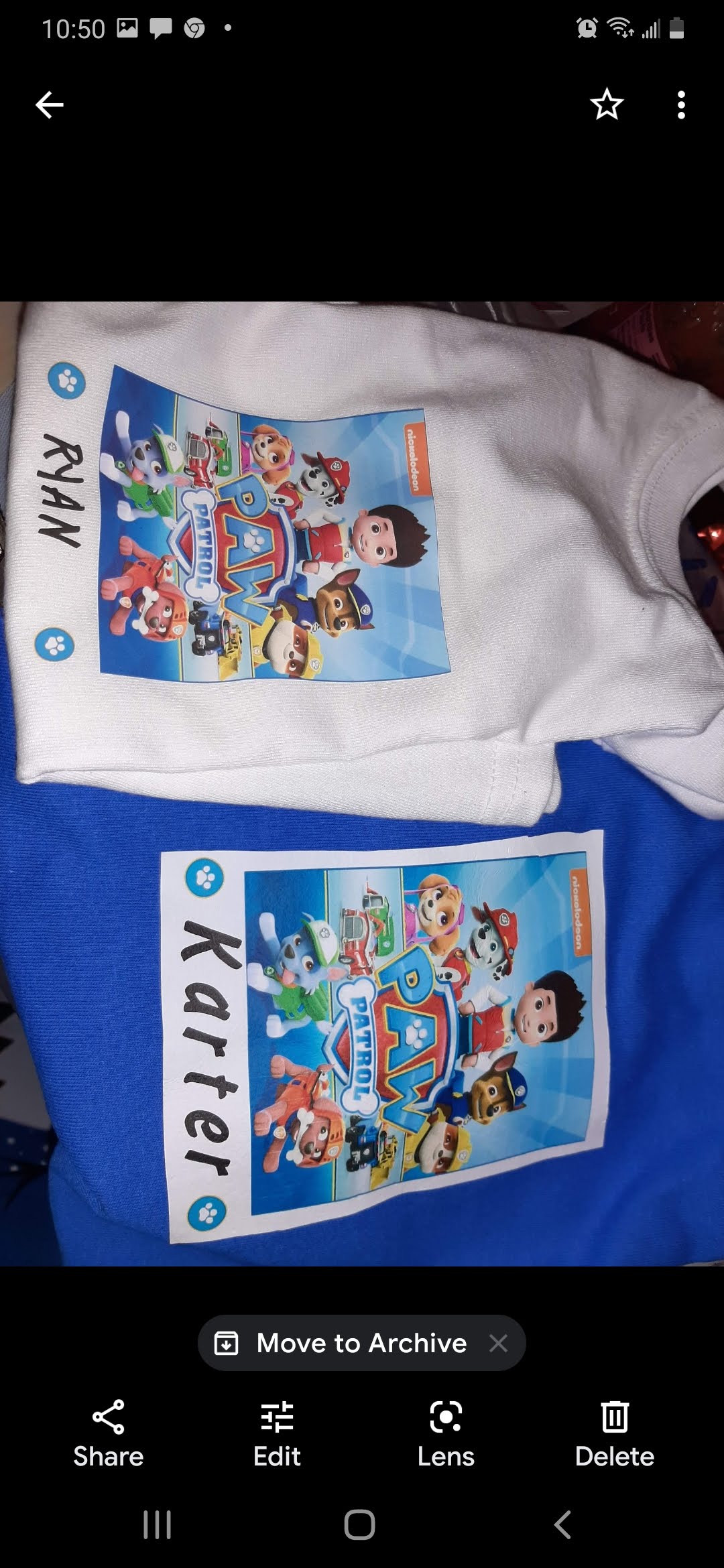 Short sleeve custom T-shirt